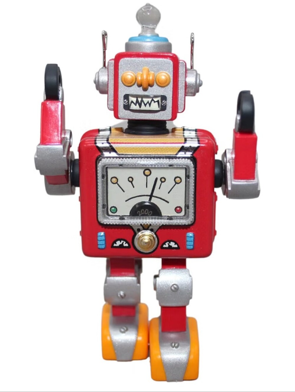 Vintage Hallmark Keepsake Christmas Ornament 2000 Robot Parade #1 in Series